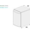 Minibar Negro G35 0db Termoabsorción
